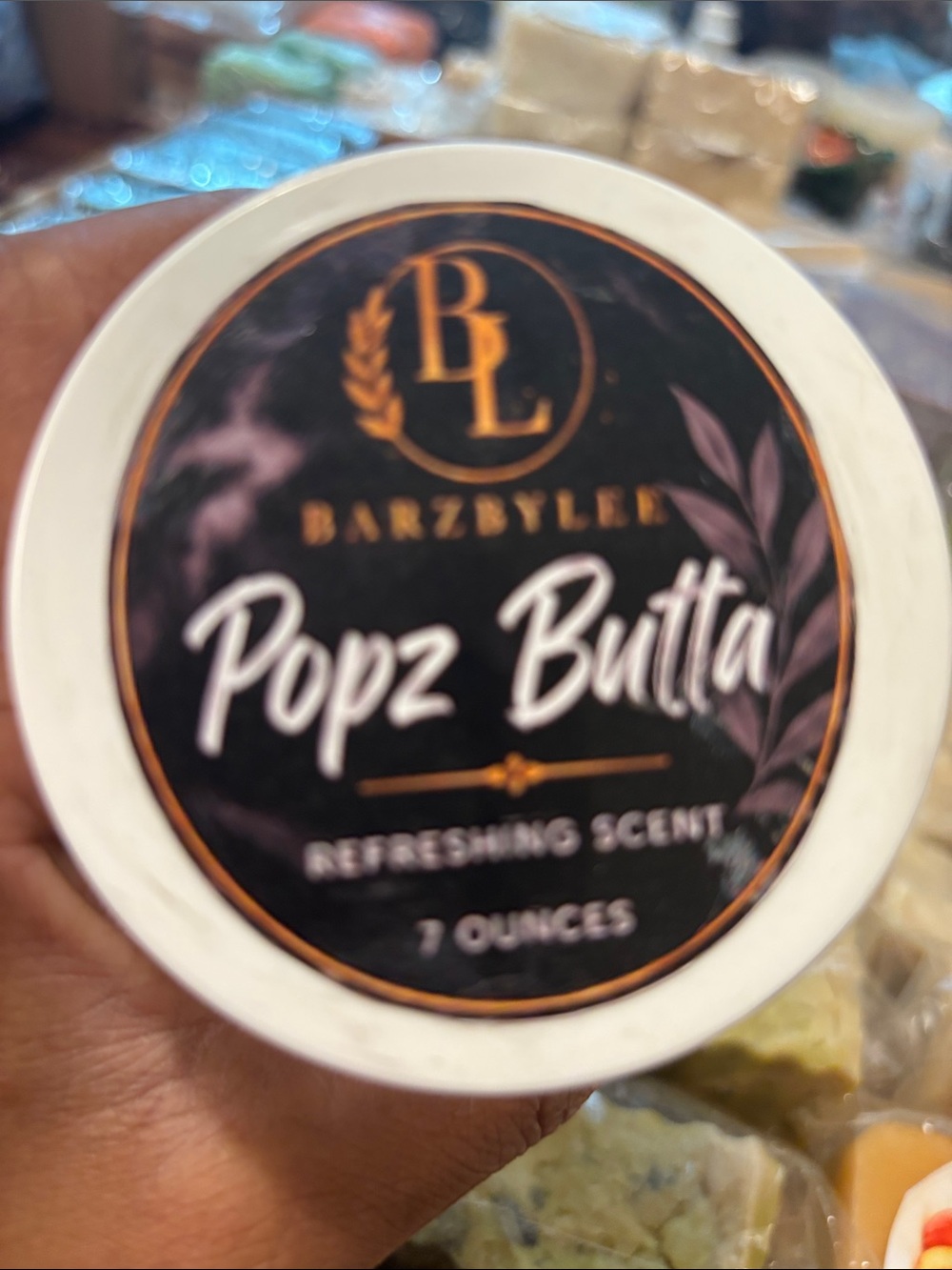 Popz Butta Body Butter - Black